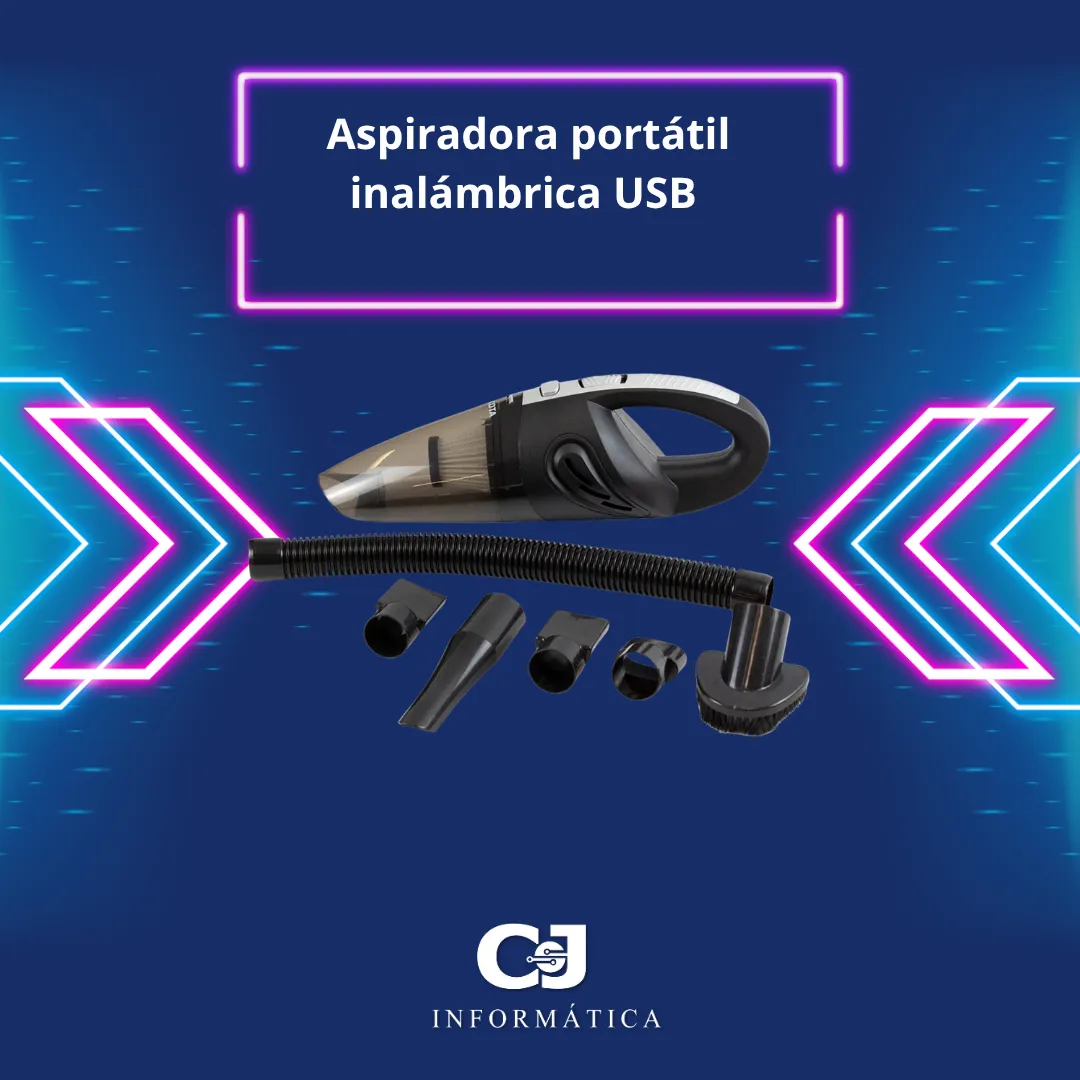 Aspiradora Portátil Inalámbrica USB