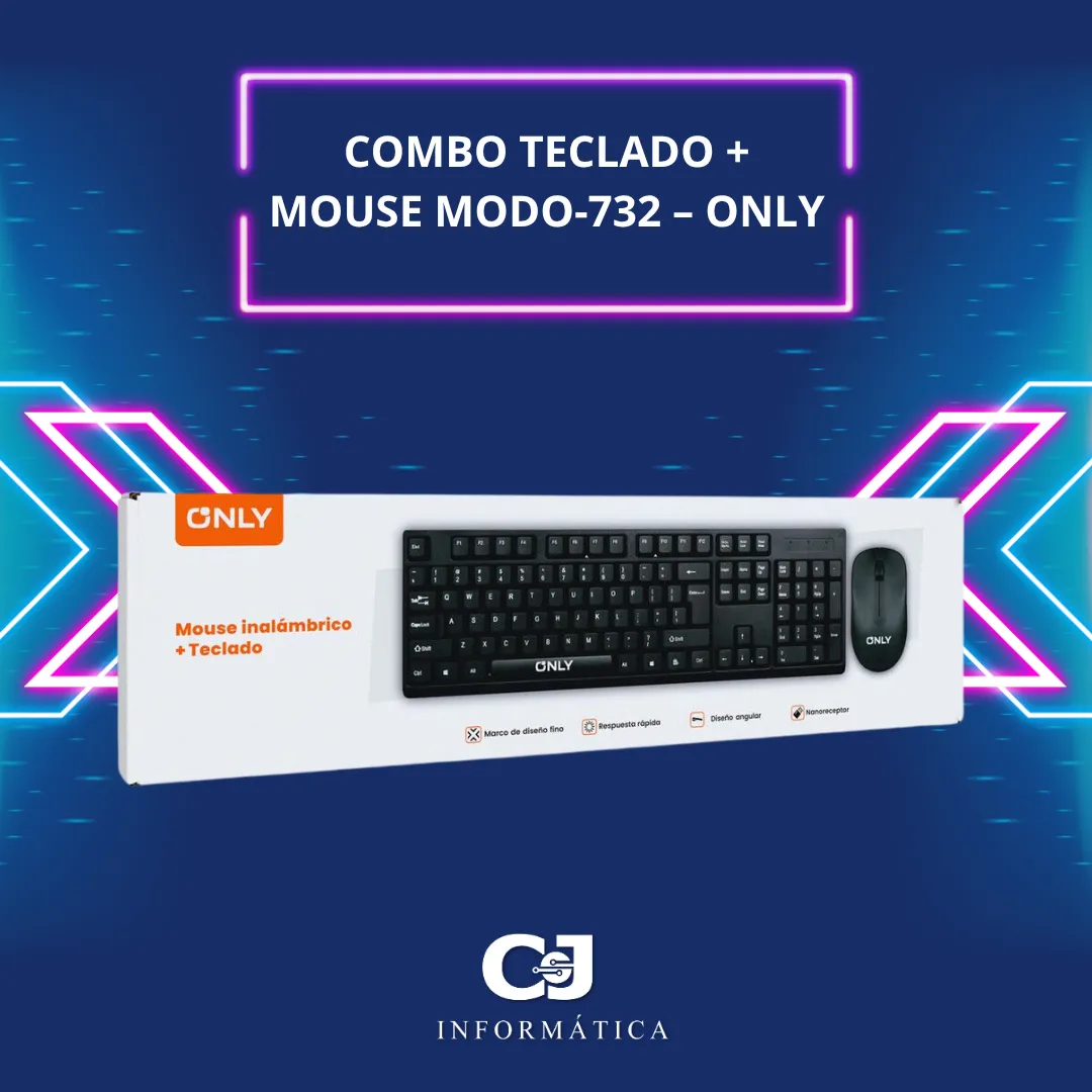 Combo Teclado + Mouse MODO 732